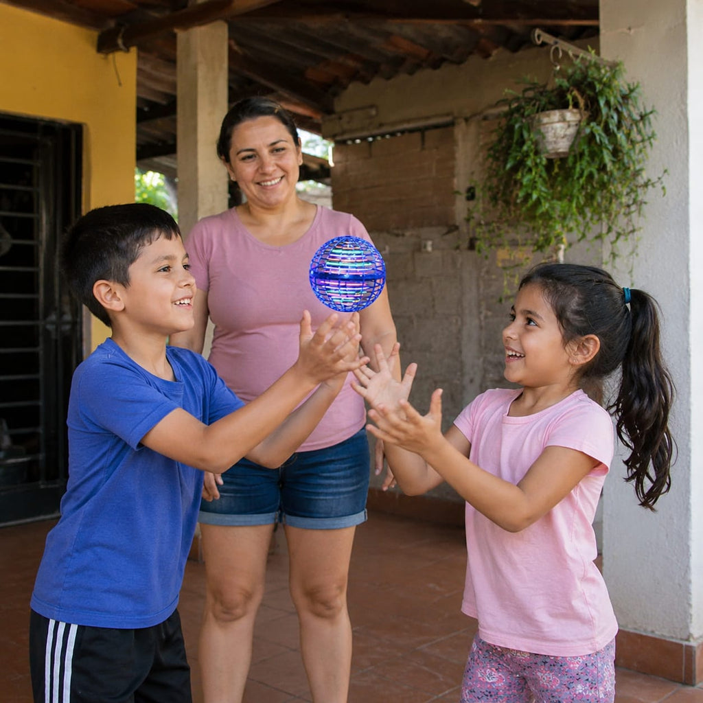 Pelota Voladora Recargable con Efecto Boomerang