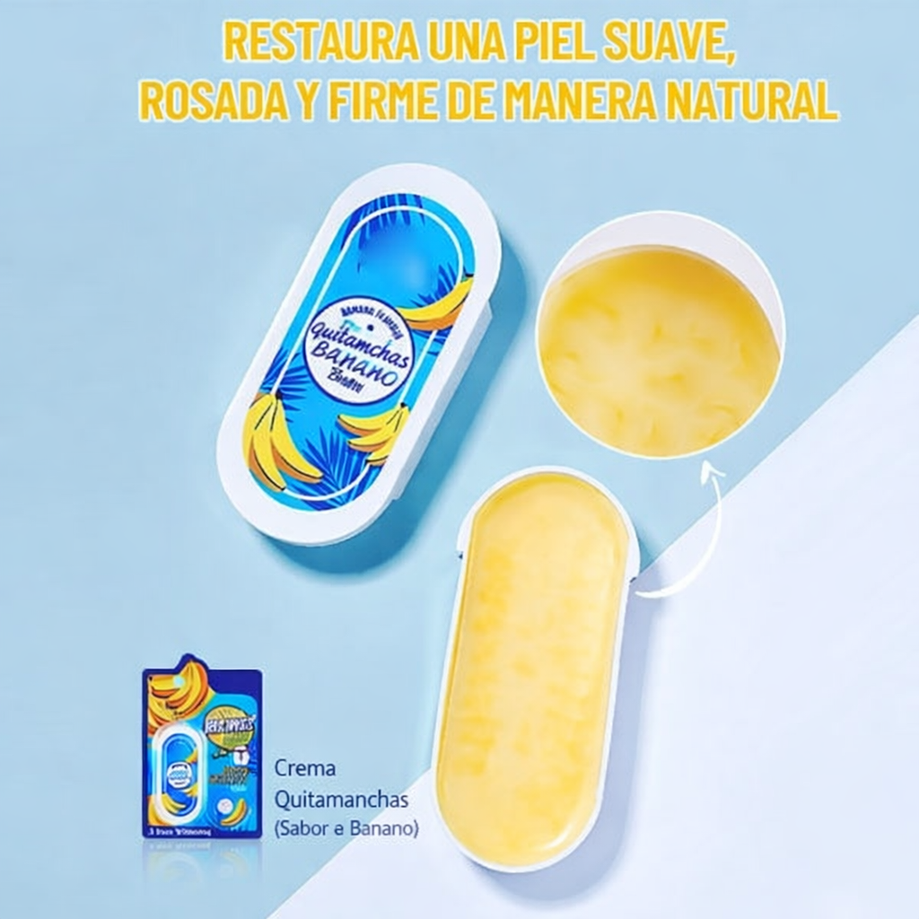 Crema Removedora de Manchas Oscuras - Banana Flavour